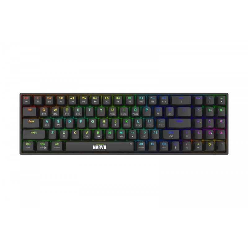 Klawiatura mechaniczna SHOGO 78W wireless czarna
