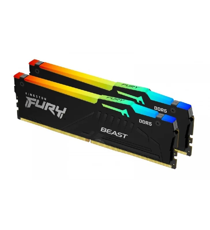 Kingston Fury Beast RGB 32GB 2x16GB 6000MHz DDR5 CL40 DIMM