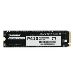 Patriot Dysk SSD 2TB P410 PCIe M.2 Gen4 x4 NVMe 1.4 2280 5000/4500MB/s