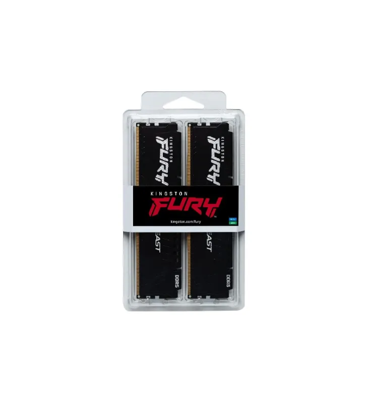 Kingston Fury Beast Black 16GB 2x8GB 6000MHz DDR5 CL40 DIMM