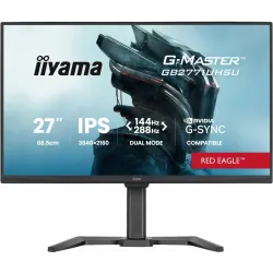 IIYAMA Monitor 27 cali GB2771UHSU-B1 4K 144Hz FHD 288Hz, 450cd, 2x2W, HAS