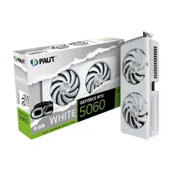 Palit Karta graficzna RTX 5060 WHITE OC 8GB GDDR7 128bit 3DP/HDMI
