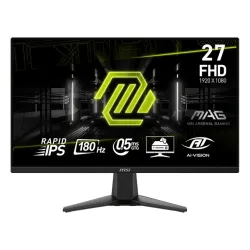 MSI Monitor 27 cali MAG 275F LED/FHD/Flat/180Hz/czarny
