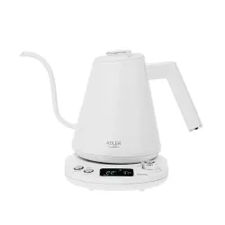 Czajnik elektryczny Adler AD 1349 biały z długą wylewką 1,0L