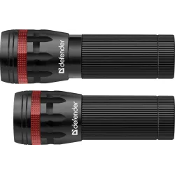 Latarka Defender FL-12, XP-E, 3 tryby, metalowa obudowa