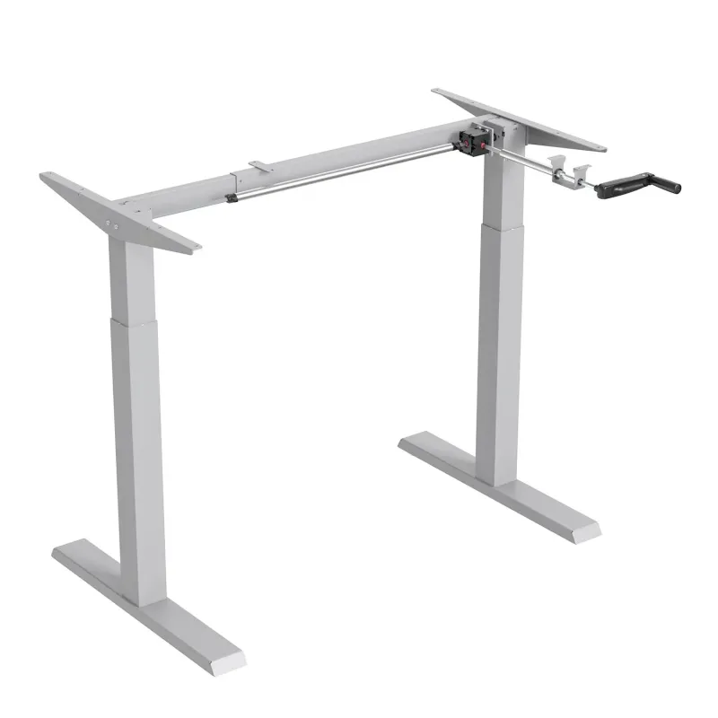 Biurko ręczna regulacja wys. Ergo Office ER-402 W, max 70 kg, max wys