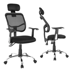 Krzesło biurowe Ergo Office ER-413 siatkowe, ergonomiczne