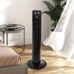 Wentylator kolumnowy GreenBlue GB645 45W z 3 poziomami siły nawiewu, 82cm
