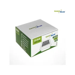 Lampa solarna GreenBlue GB126 na słupek LED 60*60 daszek kopertowy