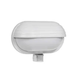 Plafon ścienny Maclean MCE33W z czujnikiem ruchu PIR 60W 180° biały