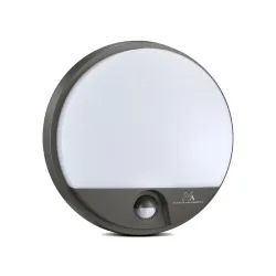 Lampa LED Maclean MCE291 GR z czujnikiem ruchu na podczerwień 1100lm 15W