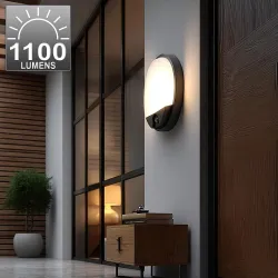 Lampa LED Maclean MCE291 GR z czujnikiem ruchu na podczerwień 1100lm 15W