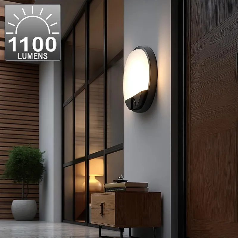 Lampa LED Maclean MCE291 GR z czujnikiem ruchu na podczerwień 1100lm 15W