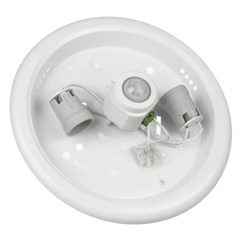 Plafon Maclean Energy MCE324 z czujnikiem ruchu i zmierzchu do LED