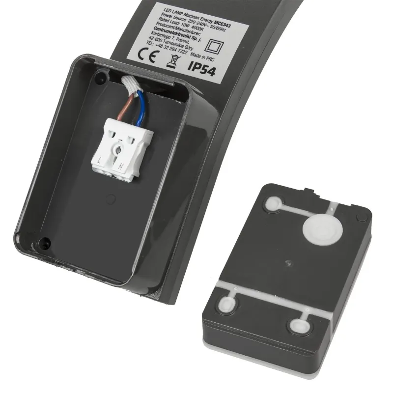 Lampa LED Maclean MCE343 GR ścienna zewnętrzna elewacyjna | PartsPC.pl