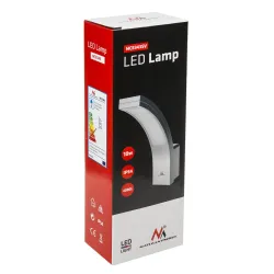 Lampa LED Maclean MCE343 SV ścienna zewnętrzna elewacyjna | PartsPC.pl
