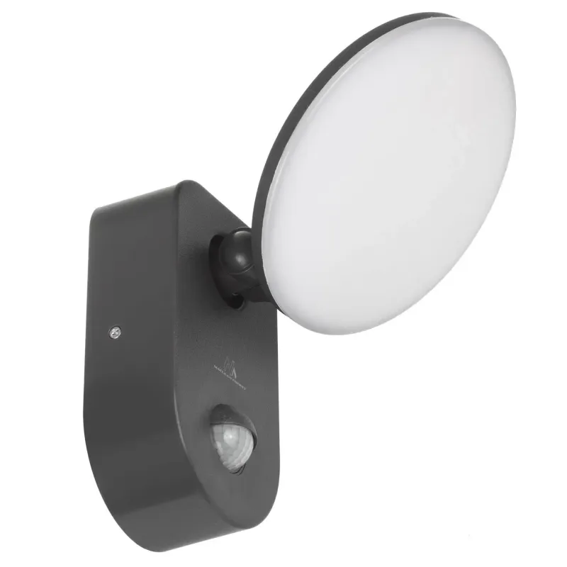 Lampa LED ścienna z czujnikiem PIR Maclean MCE367 | PartsPC.pl