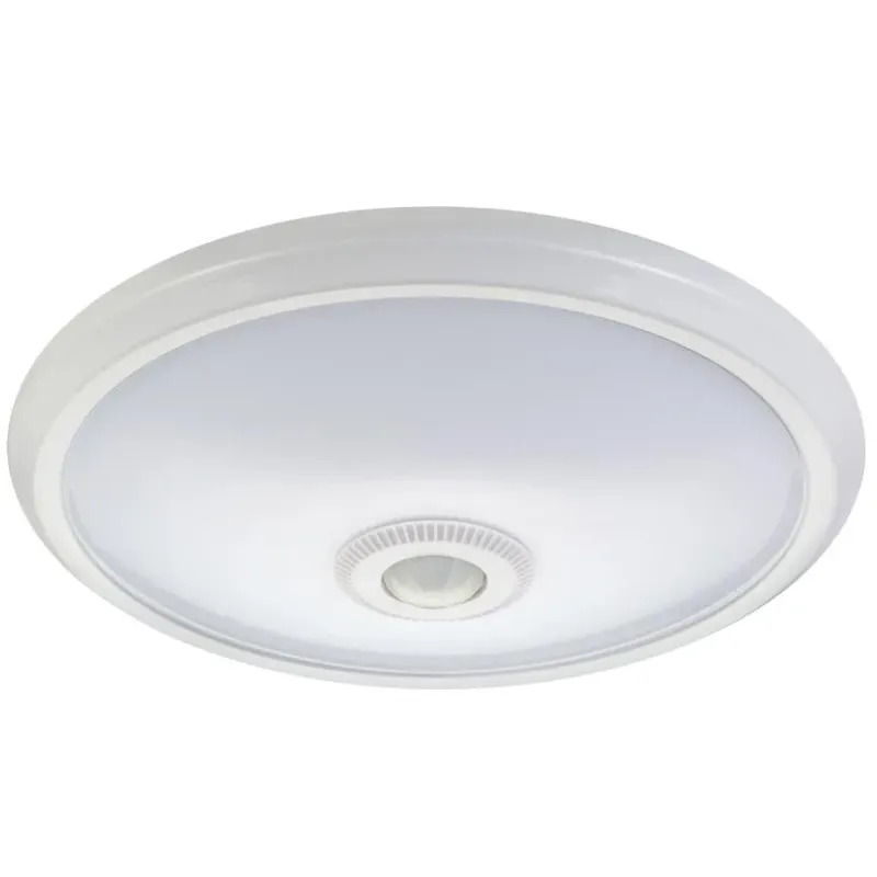 Plafon LED Maclean MCE131 ACU 12W z czujnikiem ruchu pir i zasilaniem