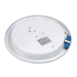 Plafon LED Maclean MCE131 ACU 12W z czujnikiem ruchu pir i zasilaniem