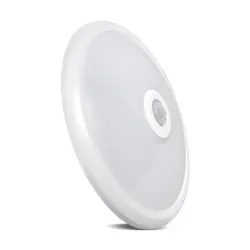 Plafon LED Maclean MCE131 ACU 12W z czujnikiem ruchu pir i zasilaniem