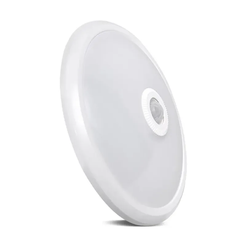 Plafon LED Maclean MCE131 ACU 12W z czujnikiem ruchu pir i zasilaniem