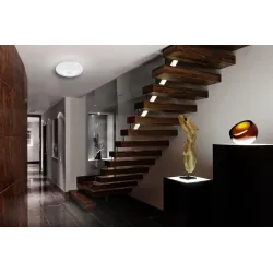 Plafon LED Maclean MCE131 ACU 12W z czujnikiem ruchu pir i zasilaniem