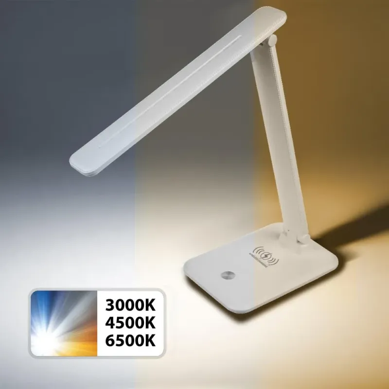 Lampka biurkowa LED Maclean MCE616 W, max. 9W, 220-240V AC, możliwość