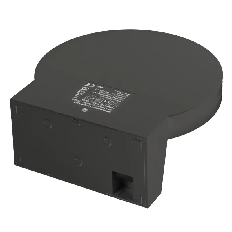 Lampa LED z czujnikiem Maclean MCE344 GR, czujnik ruchu PIR, kolor szary,