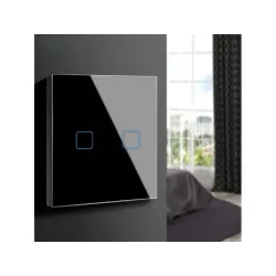 Włącznik dotykowy światła Maclean MCE703B podwójny, sz... | PartsPC.pl