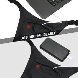 Kamizelka / plecak LED Maclean MCE420 z pilotem