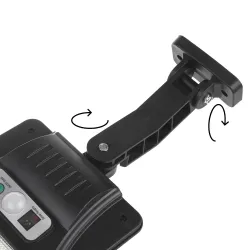 Lampa uliczna solarna LED Maclean MCE446 z czujnikiem ruchu i pilotem IP54,