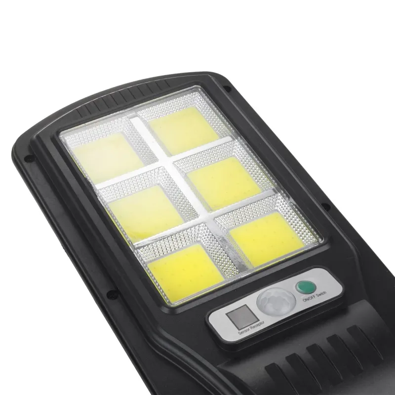 Lampa uliczna solarna LED Maclean MCE446 z czujnikiem ruchu i pilotem IP54,