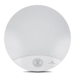 Lampa LED z czujnikiem ruchu Maclean MCE357 W, na podczerwień, kolor biały,