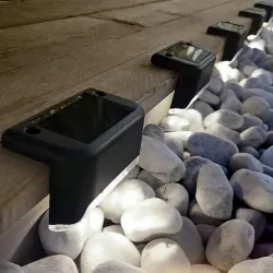 Lampa solarna schodowa tarasowa LED Maclean MCE319 IP44 4000K Ni-MH 100