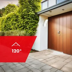 Lampa LED z czujnikiem ruchu Maclean MCE516 W, czujnik ruchu PIR, kolor