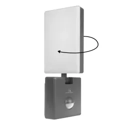 Lampa LED z czujnikiem ruchu Maclean MCE516 GR, czujni... | PartsPC.pl