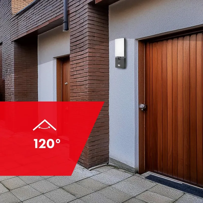 Lampa LED z czujnikiem ruchu Maclean MCE516 GR, czujni... | PartsPC.pl