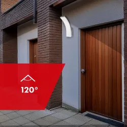 Lampa LED Maclean MCE511 GR,kolor szary, 20W, IP65, 2750lm, barwa neutralna