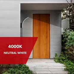 Lampa LED Maclean MCE511 B, kolor czarny, 20W, IP65, 2750lm, barwa