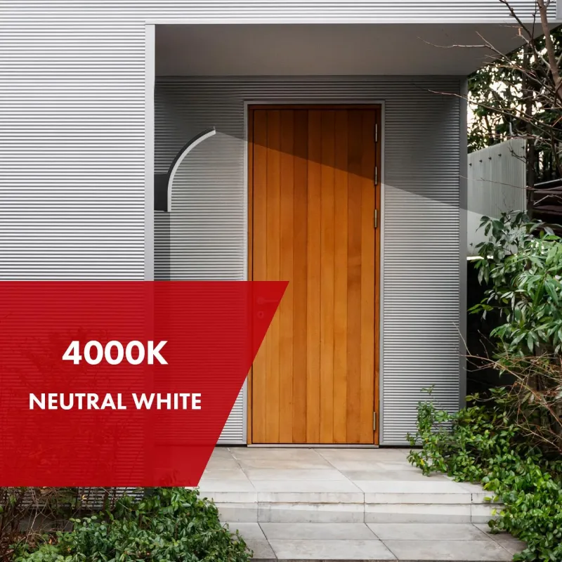 Lampa LED Maclean MCE511 B, kolor czarny, 20W, IP65, 2750lm, barwa