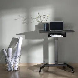 Biurko, stolik do laptopa Maclean MC-903B regulacja wysokości, z szufladą,