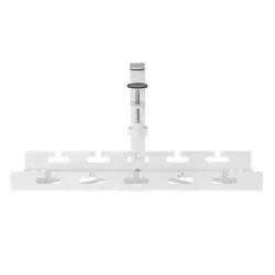 Organizer podbiurkowy na kable Maclean MC-105 W, max. obciążenie 5kg, biały