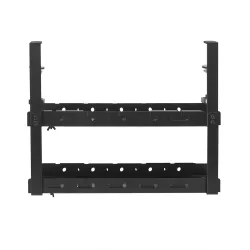 Organizer podbiurkowy na kable Maclean MC-102 B, max. obciążenie 5kg, max.