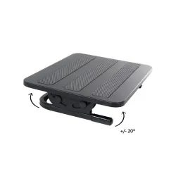 Podnóżek ergonomiczny Maclean MC-831 podstawka pod nogi, płynnie regulowany