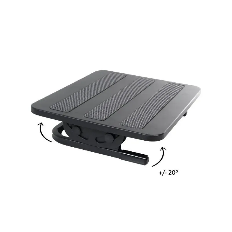 Podnóżek ergonomiczny Maclean MC-831 podstawka pod nogi, płynnie regulowany