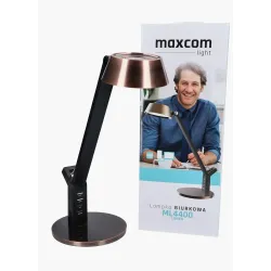 Lampka biurkowa MaxCom ML4400 Lumen, miedziany