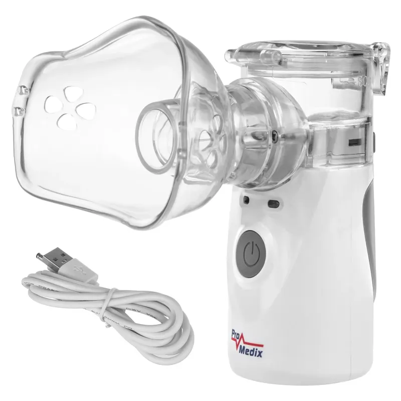 Inhalator nebulizator Promedix PR-835 przenośny / podręczny bezprzewodowy