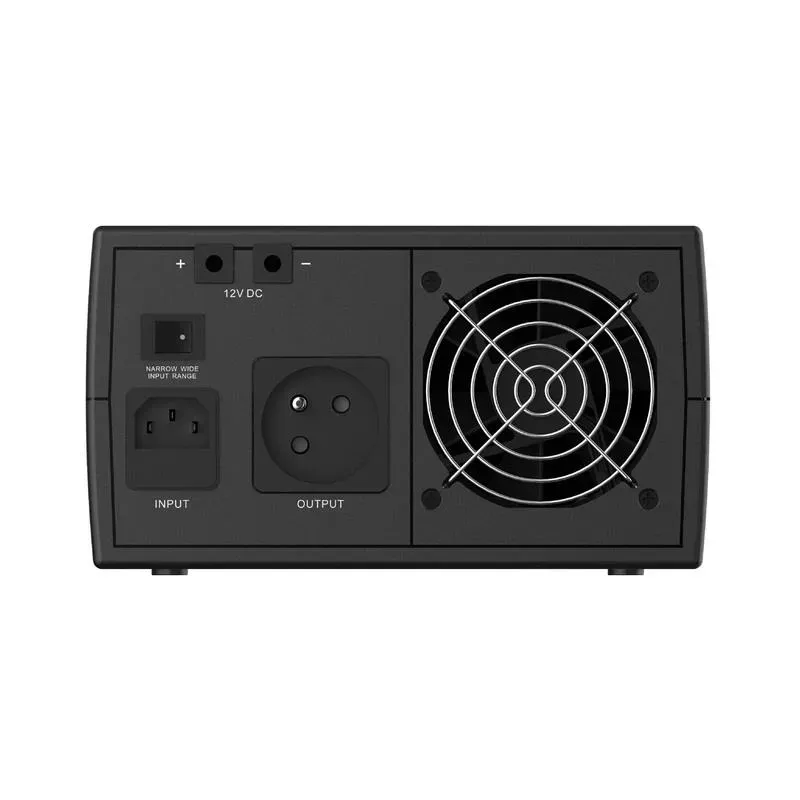 Inverter PowerWalker 650VA Ładowarka 15A, Czysta Fala Sinosuidalna (Bez