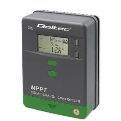 Regulator ładowania MPPT Qoltec solarny z czujnikiem tempera… | PartsPC.pl