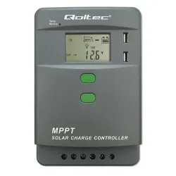 Regulator ładowania MPPT Qoltec solarny z czujnikiem tempera… | PartsPC.pl